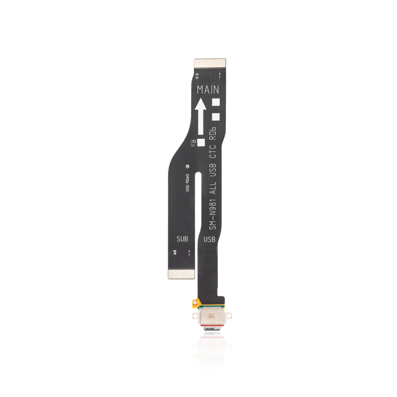Charging port flex connector replacement compatible for Samsung Note 20 N981W