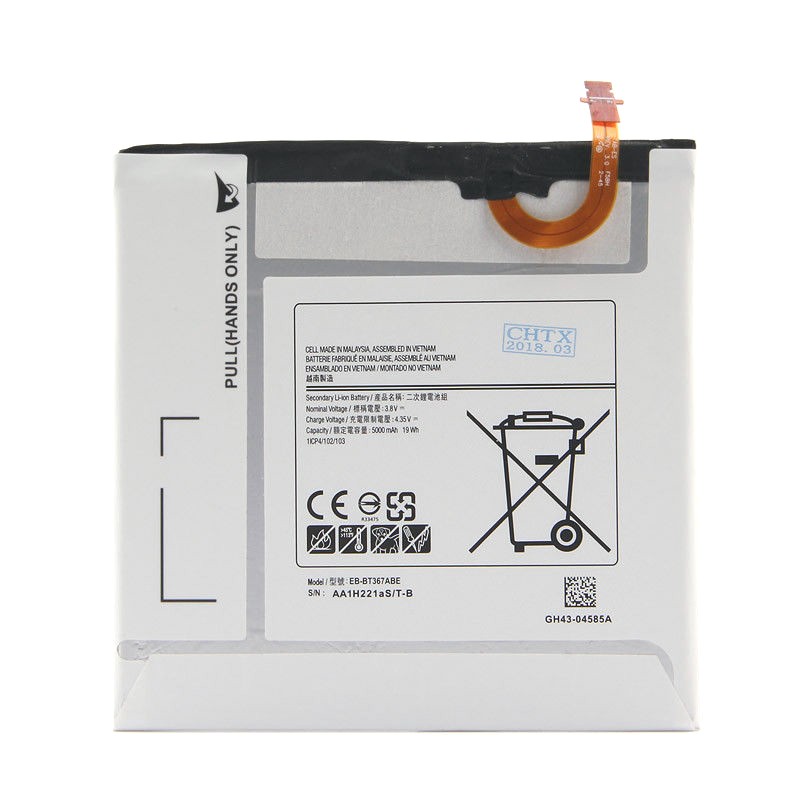 Battery Replacement Compatible for Samsung Tab E 8.0 SM-T377 EB-BT367ABE
