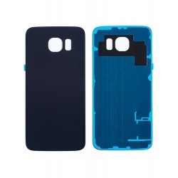 Back Glass Replacement Compatible for Samsung S6 Edge (Blue)