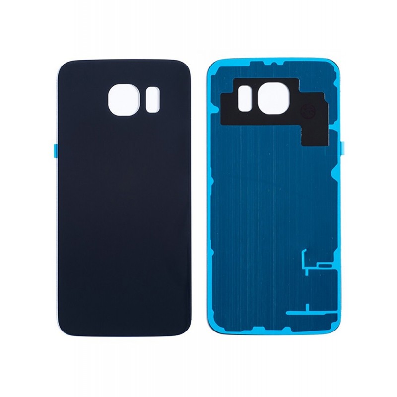 Back Glass Replacement Compatible for Samsung S6 Edge (Blue)