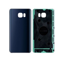 Back Glass Replacement with Camera Lens Compatible for Samsung Note 5 (Blue)
