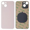 Back Glass Replacement Compatible for iPhone 13 (Big Camera Hole) (Pink)