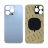 Back Glass Replacement Compatible for iPhone 13 Pro Max (Big Camera Hole) (Blue)