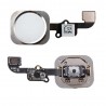 Home Button Flex Replacement Compatible for Apple iPhone 6 / 6 Plus (Silver)