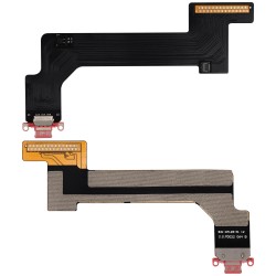 Charging Port Flex Connector Replacement Compatible for Apple iPad 10 LTE (Pink)