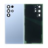 Back Glass Replacement with Camera Lens Compatible with Samsung Galaxy S22 Plus (Blue)