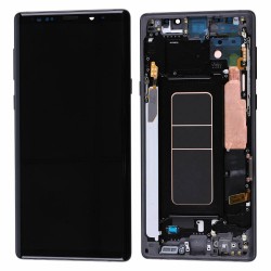 OLED + Frame Screen Replacement display compatible for Samsung Galaxy Note 9 (Black)
