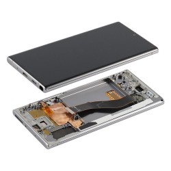  OLED Screen + Frame Replacement display compatible for Samsung Galaxy Note 10 (Black)