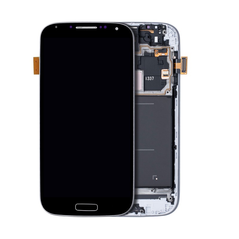 LCD Screen + Frame Replacement display compatible for Samsung Galaxy S4 (Black)