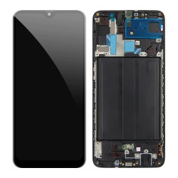 OLED Screen + Frame Replacement display compatible for Samsung Galaxy A70